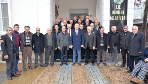 Belediye Muhtarlarla bir araya geldi