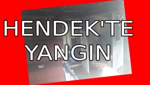 Hendek'te yangın...