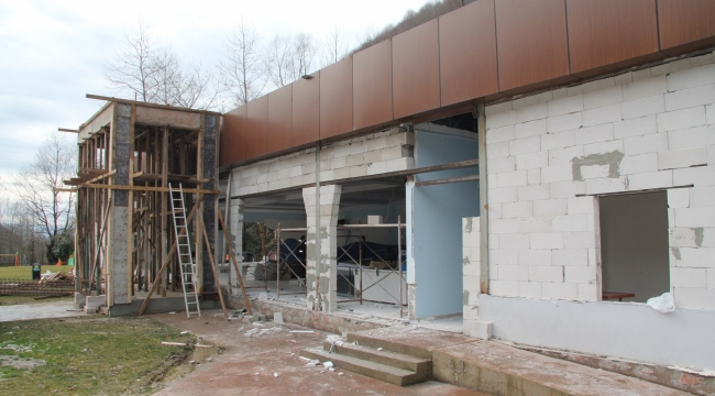 Hendek Uludere sosyal tesisleri yenileniyor