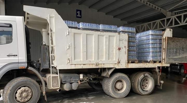 BABAOĞLU'NDAN KARANTİNADAKİ VATANDAŞLARA SU DESTEĞİ