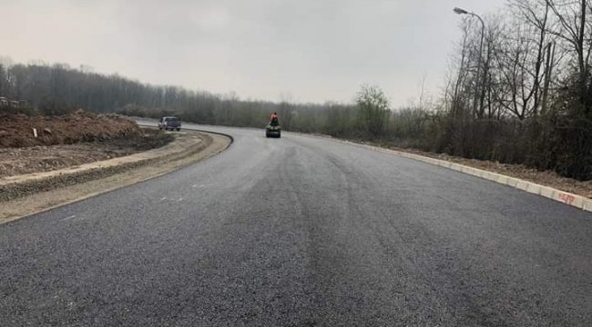 ÇAĞLAYAN MAHALLESİNE SICAK ASFALT