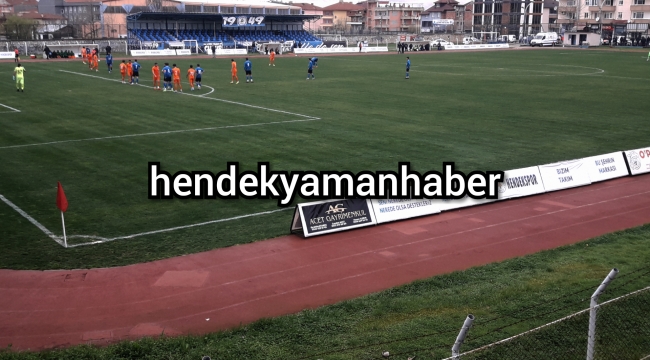 HENDEKSPOR  3 PUANI ÜÇ GOLLE ALDI