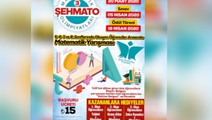 ÖDÜLLÜ MATEMATİK YARISMASİ BAŞVURULARI BAŞLADI