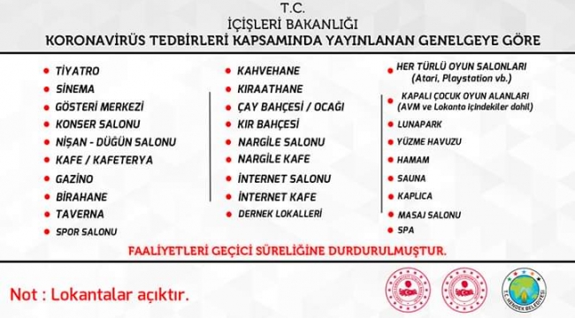 VATANDAŞLARIMIZA ÖNEMLİ DUYURU