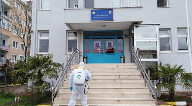 16 İLÇEDE DEZENFEKTAN ÇALIŞMALARI DEVAM EDİYOR