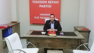 YENİDEN REFAH PARTİSİ HENDEK İLÇE BAŞKANI FARUK ÖZGÜR BERAT KANDİLİ MESAJI YAYINLADI