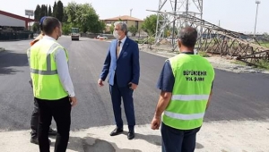 Topça bölgesinde sıcak asfalt sevinci