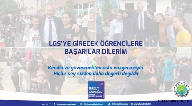 Başkan Turgut  Babaoğlu Size Güveniyoruz