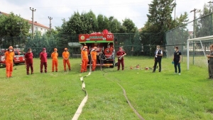 Hendek Orman İşletmede Yangın Tatbikatı