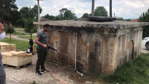 Hendek Tarihine Sahip Çıkyor Restore Çalışmalarının ilki Karatoprak Mahallesinde başladı.