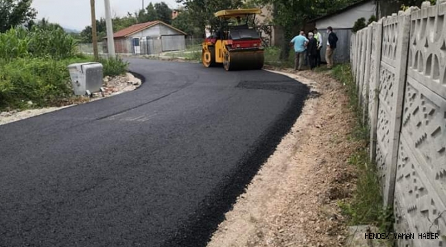 İlçemiz Hendek Sokaklarında Hummalı Çalışmalar Sürüyor