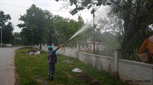 Mahallelerde İlaçlama Aralıksız Sürecek