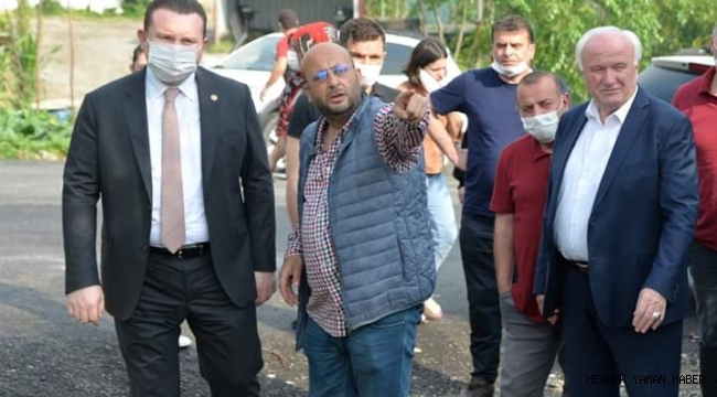 MHP Grup Başkanvekili  ACILI AİLEYİ YALNIZ BIRAKMADI