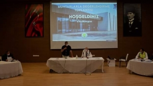 SALGIN TEDBİRLERİ KAPSAMINDA MUHTARLARLA HİZMET TOPLANTISI