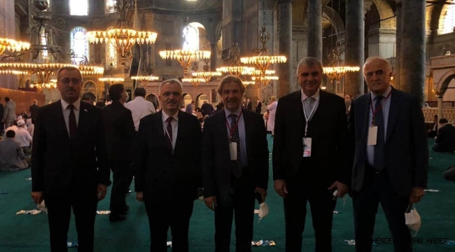 86 yıllık aradan sonra Ayasofya hasretimiz sona erdi