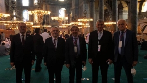 86 yıllık aradan sonra Ayasofya hasretimiz sona erdi