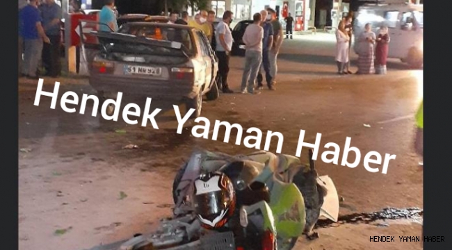 Çağlayan Mahallesinde Kaza 4 Yarali