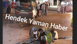 Çağlayan Mahallesinde Kaza 4 Yarali