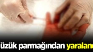 Çalıştığı İşyerinde Parmağından Paralandı