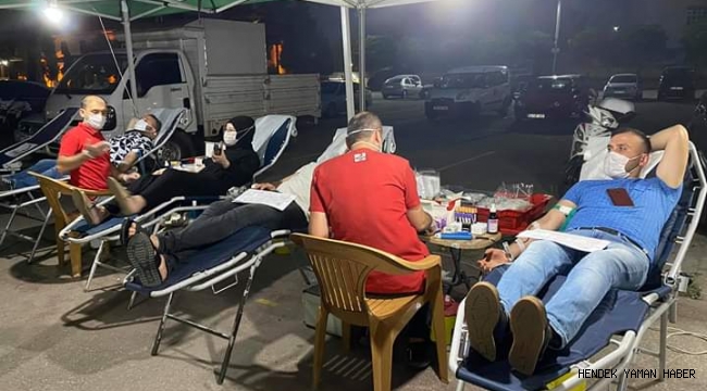 Hemşehrilerimiz Kan Bağışında Bulunmak İçin akın etti.