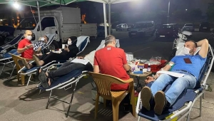 Hemşehrilerimiz Kan Bağışında Bulunmak İçin akın etti.