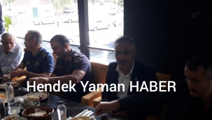 Hendekli Muhtarlar Kahvaltıda Buluştu