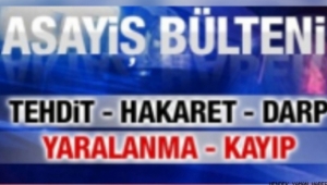 İlçemiz Hendek'te Meydana Gelen Asayiş Olayları