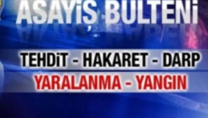 İlçemiz Hendek'te Meydana gelen asayiş olayları..