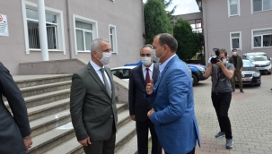  Sakarva Valisi Çetin Oktay Kaldırım Kaldırım Hendeği ziyaret Etti