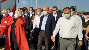 Vali Kaldırım Ve Başkan Ekrem Yüce Bölgeden Hiç Ayrılmadı