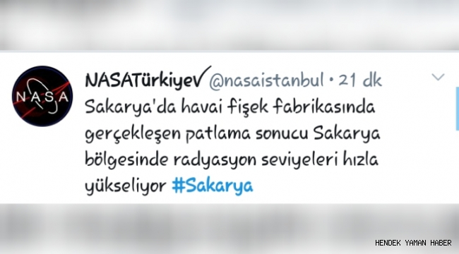 Yangın Sonrası Radyosyon Uyarısı