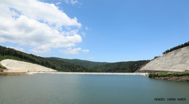 Akçay Barajı’nda su maksimum seviyeye ulaştı