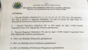 .Belediye Meclisi 8 Gündem Görüşmek Üzere 2 Eylül'de Toplanıyor