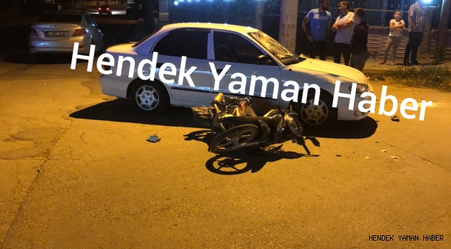 Eski Cezaevi  Önünde Kaza 2 Yaralı