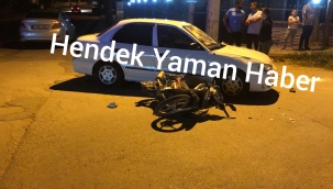 Eski Cezaevi Önünde Kaza 2 Yaralı