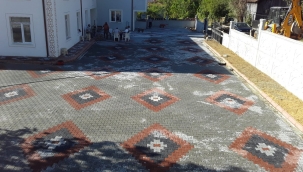 Hendek Belediyesi'den 'Eskibıçkıya Kilitli parke çalışması