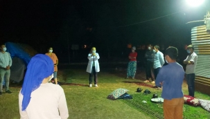 Hendek İlçe Sağlık Müdürlüğü Mevsimlik Tarım İşçilerini Bilgilendirmek Üzere  Eğitimler  Gerçekleştiriyor. 