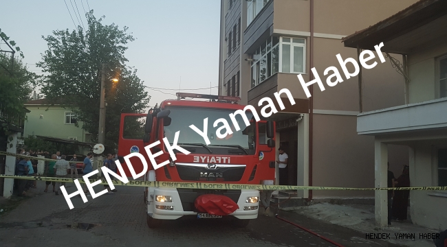 Hendek'te Yangın