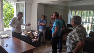 TGF Genel Sekreteri Hendek TOHM'u ziyaret etti