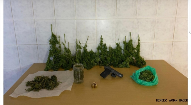 9 Yıl Cezası Vardı Hendek'te Uyuşturucu İle Yakalandı