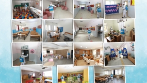 Adapazarı Okulları Dezenfekte Ediyor