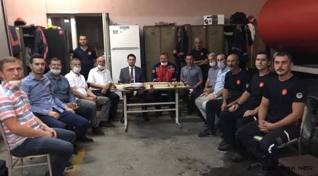 Ak Parti İlçe Başkanı Baykal İtfaiyecileri Unutmadı