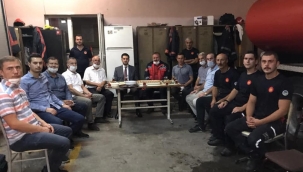 Ak Parti İlçe Başkanı Baykal İtfaiyecileri Unutmadı