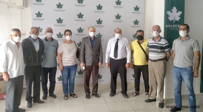 CHP Arifiye, Gelecek Partisi Arifiye İlçe Başkanlığı’nı ziyaret etti