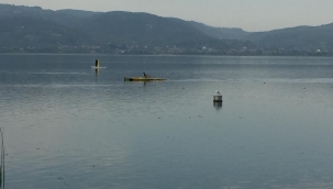 Deniz Küreği Şampiyonası Sapanca Gölünde başladı