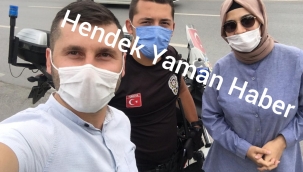 Geç Kalan Hendekli Öğrenciyi Sınava Emniyet Yetiştirdi