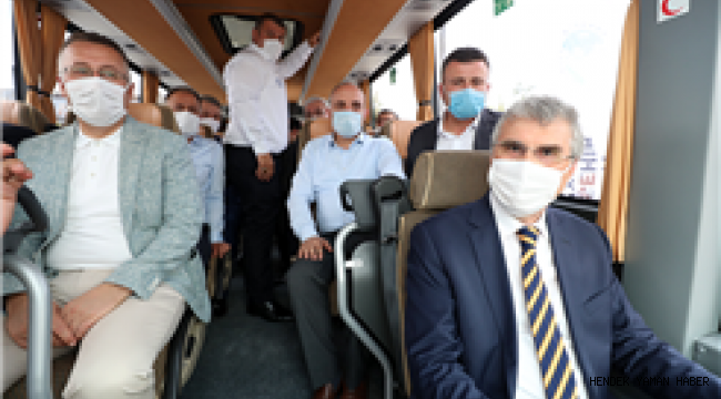 HAVASAK’larla havalimanı seferleri başladı