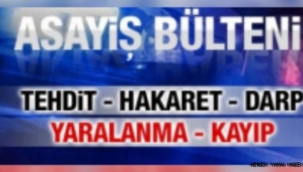 İlçemiz Hendek'te Meydana gelen asayiş olayları..