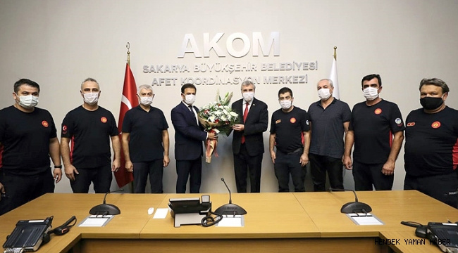 “İtfaiyecilik Haftası kutlu olsun”