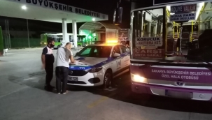 Kurallara uymayan otobüsün çalışma izni iptal edildi